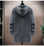 Fleece-lined interior detail of the wool blend zip-up jacket