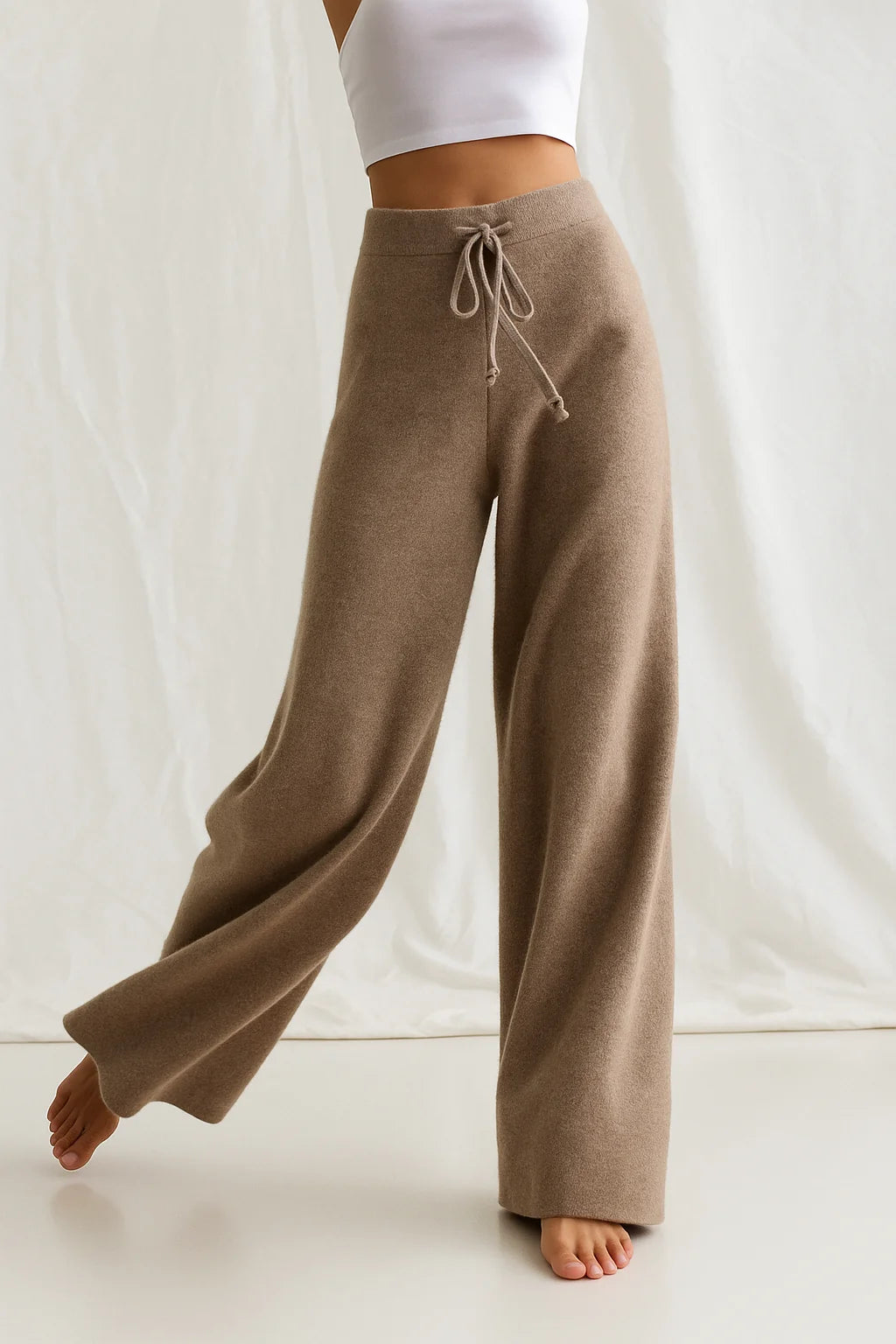 High-Waist Joggers Knit Lounge