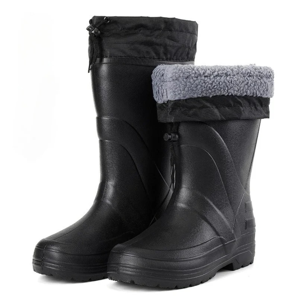 Waterproof Fleece-Lined Rain Boots