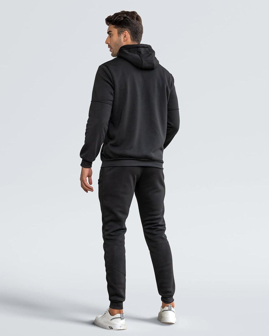 Tracksuit set slim fit breathable, matching pullover and joggers, gallery view 22