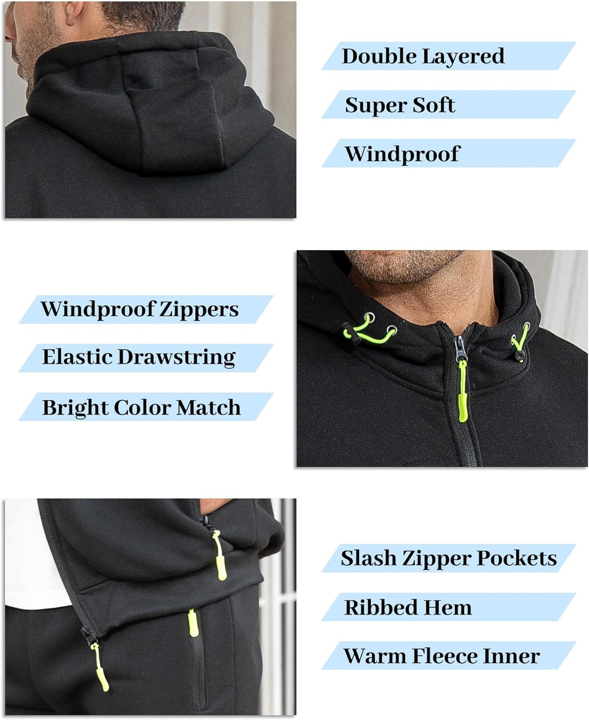 Tracksuit set slim fit breathable, matching pullover and joggers, gallery view 23