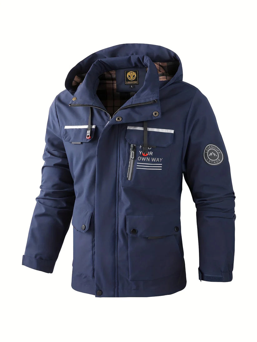 Waterproof winter jacket colour range overview