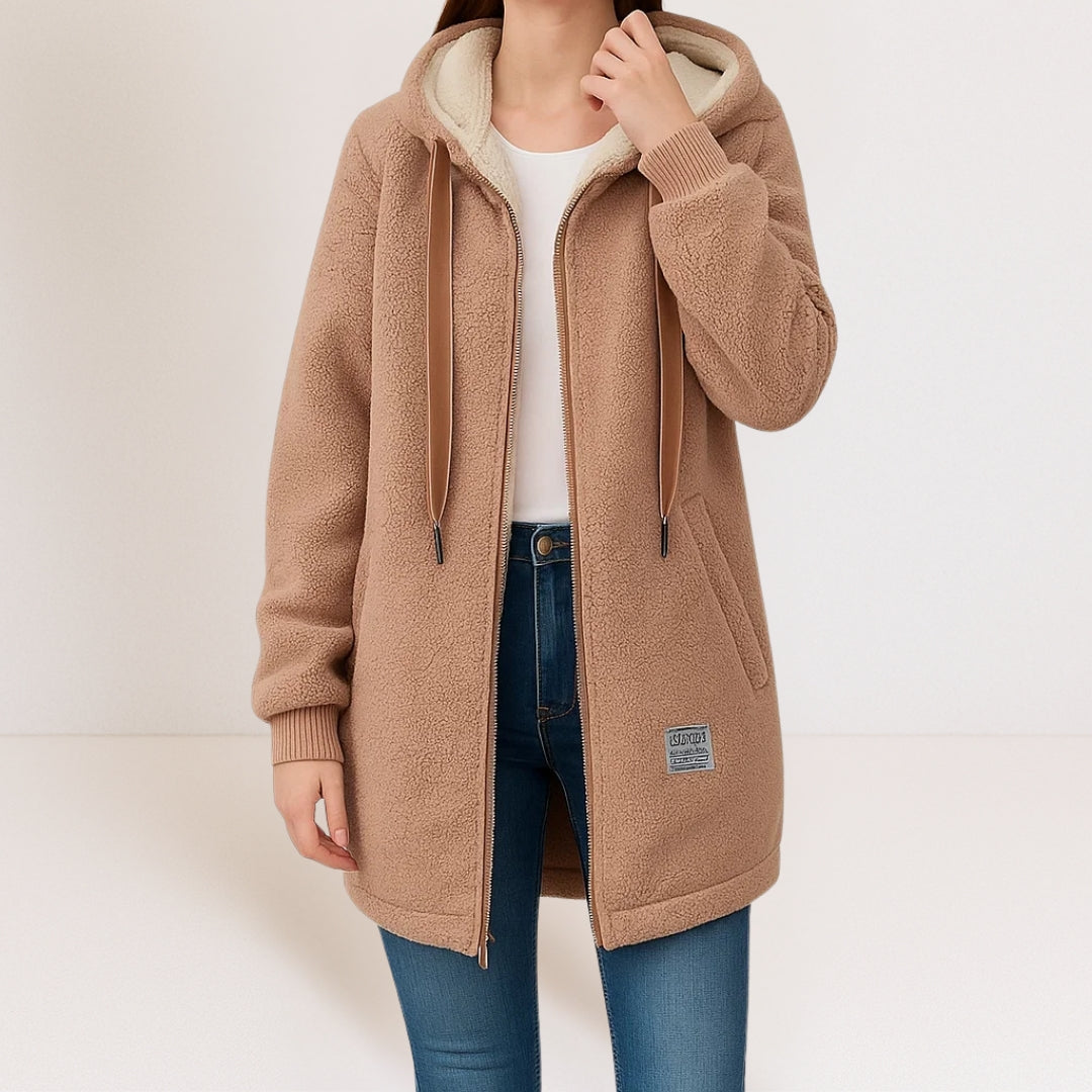 Fleece jacket colour option.