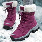 Winter boots waterproof insulated with anti-slip rubber sole, gallery view 10