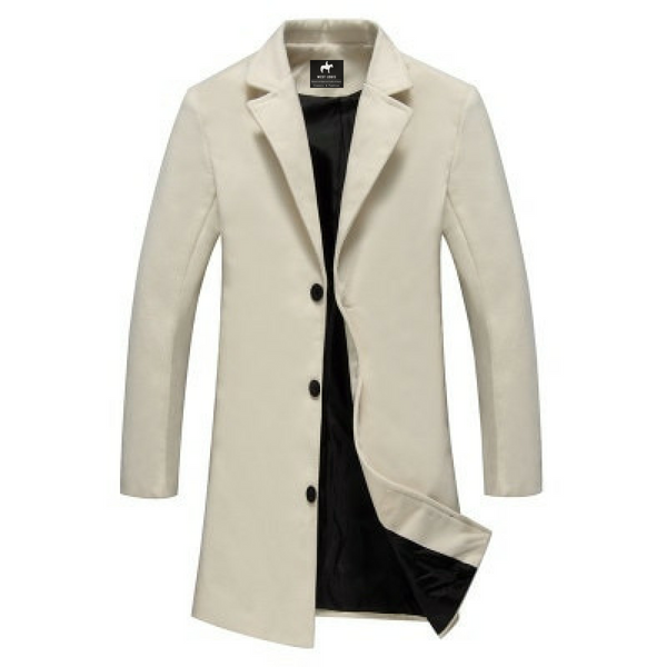 Business overcoat in beige