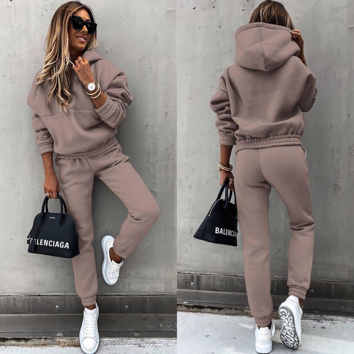Soft Jogging Two-Piece Set