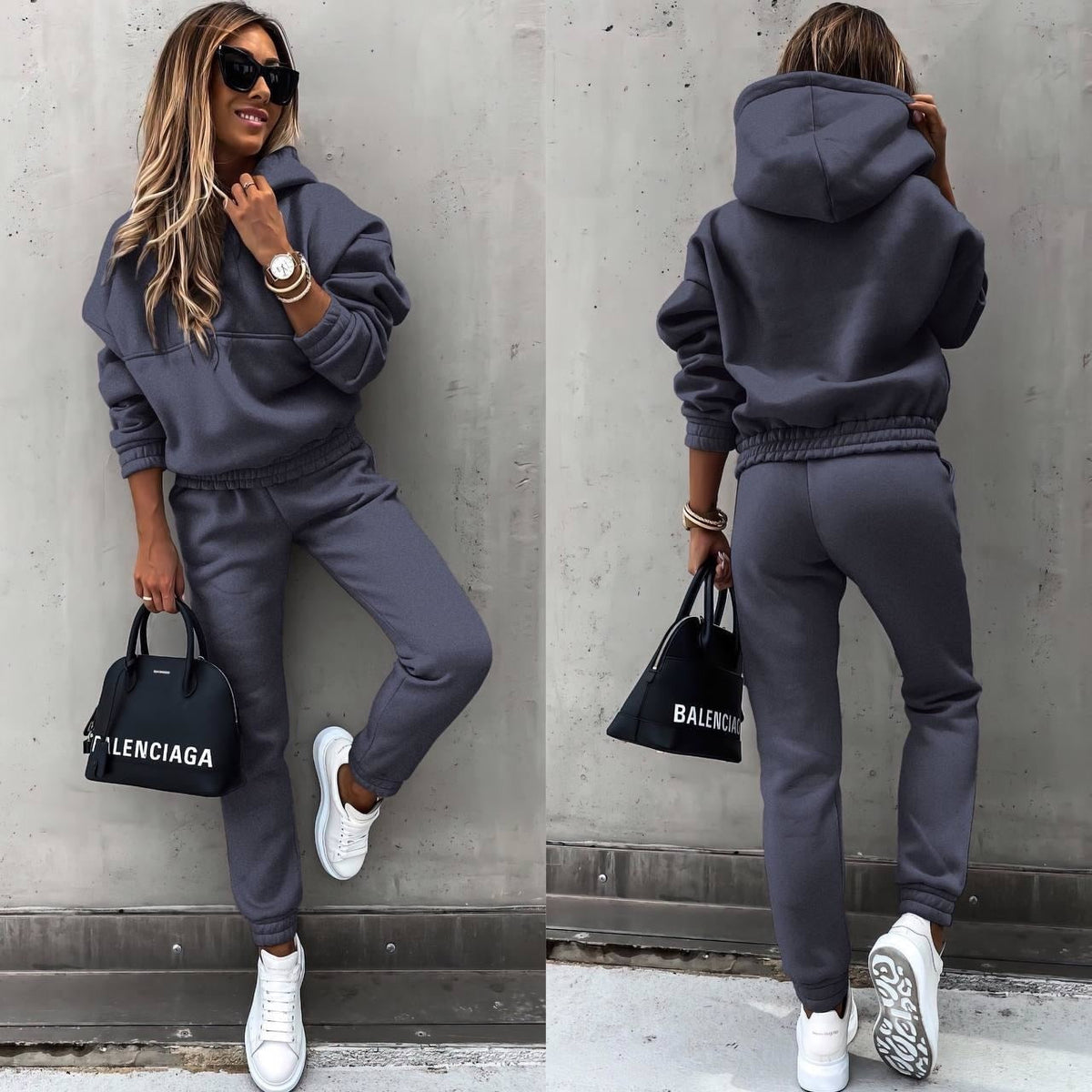 Soft Jogging Two-Piece Set