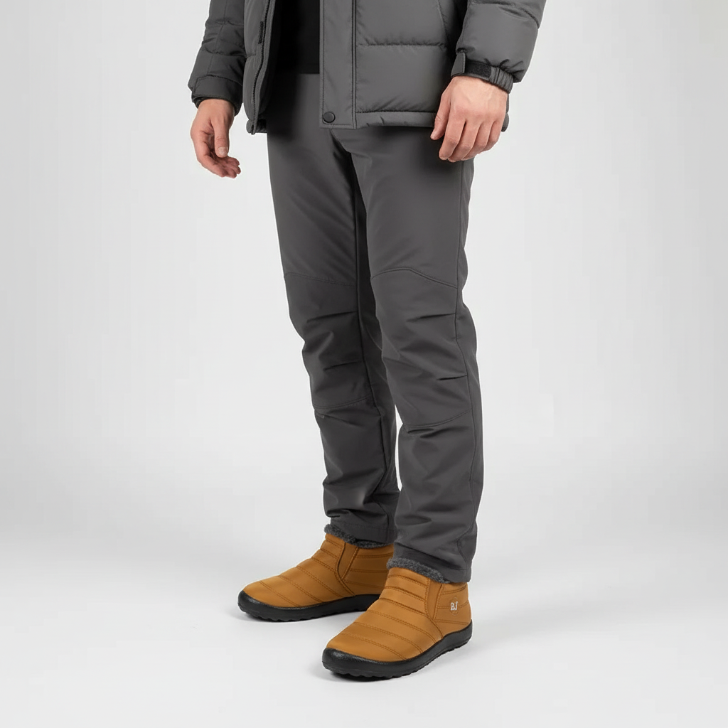 Rugged-Grip Ankle Boots Insulated