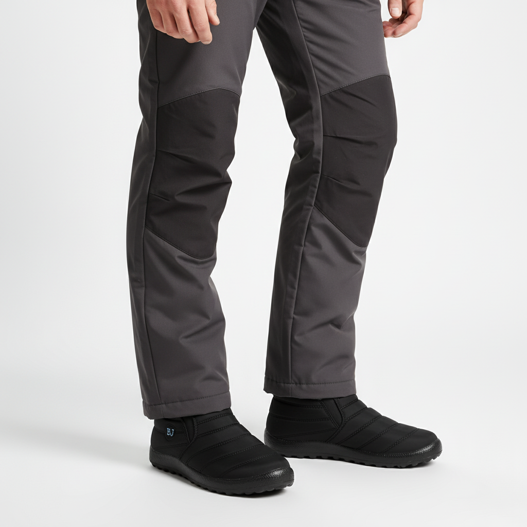 Rugged-Grip Ankle Boots Insulated