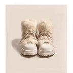 Faux-Fur Snow Boots Platform