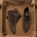 Pointed-Toe Ankle Boots