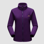 Ski jacket 3-in-1 waterproof fleece-lined in black camo
