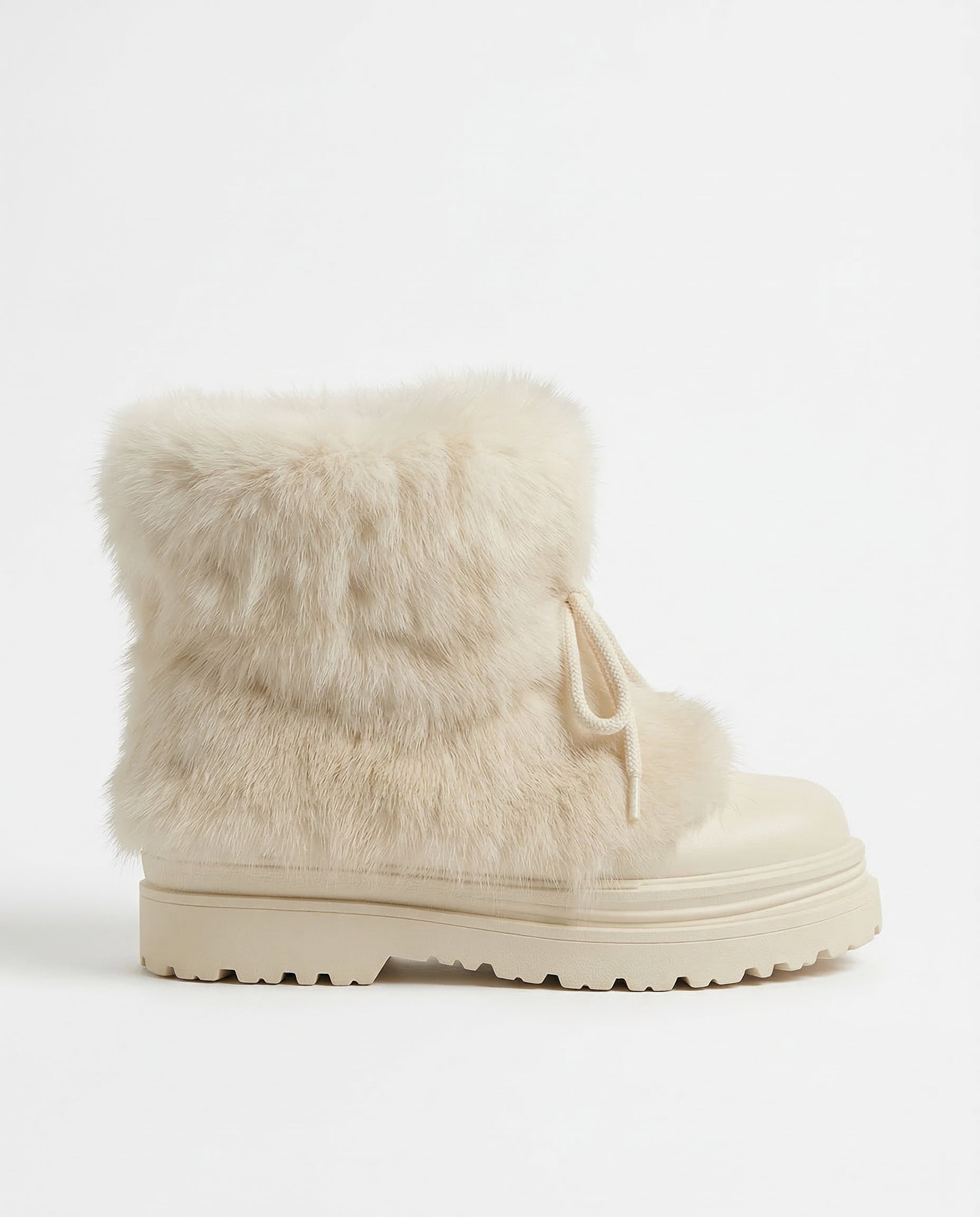 Faux-Fur Snow Boots Platform