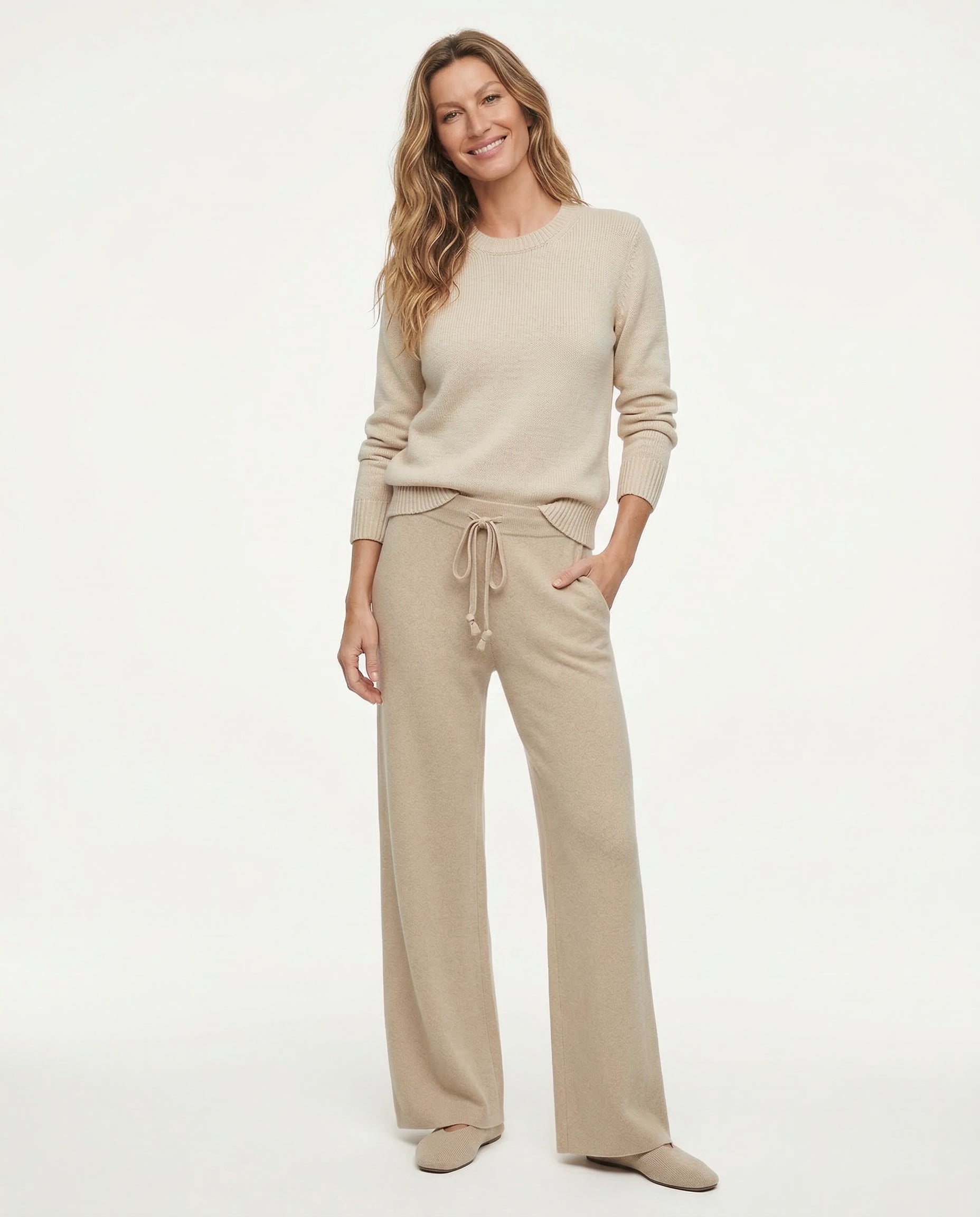High-Waist Joggers Knit Lounge