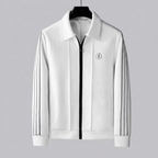Striped Athletic Tracksuit Set