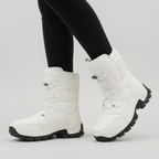 Splashproof Snow Boots Plush-Lined