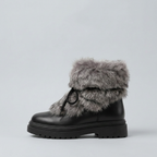 Faux-Fur Snow Boots Platform