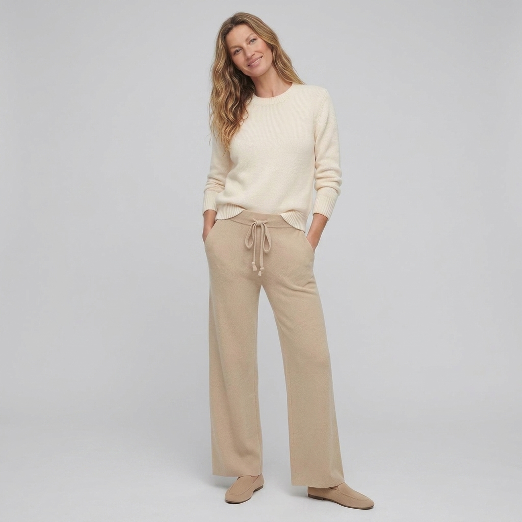 High-Waist Joggers Knit Lounge