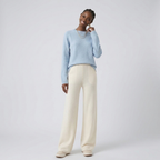 High-Waist Sweatpants Wide-Leg
