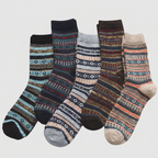 Nordic Winter Socks Scandinavian Wool-Blend