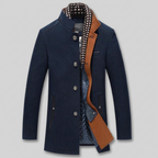 Wool Scarf Coat Detachable Winter