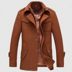 Wool Overcoat Full-Zip Winter