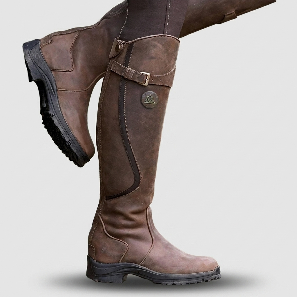 Winter Riding Boots Water-Resistant Anti-Slip