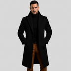 Wool Coat Tailored Longline Business