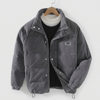 Corduroy Jacket Padded Full-Zip Warm