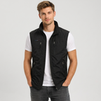 Outdoor Vest Zip-Up Stand Collar
