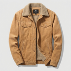 Corduroy Jacket Faux-Fur Lined Cotton