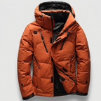 Down Puffer Parka Detachable Hood