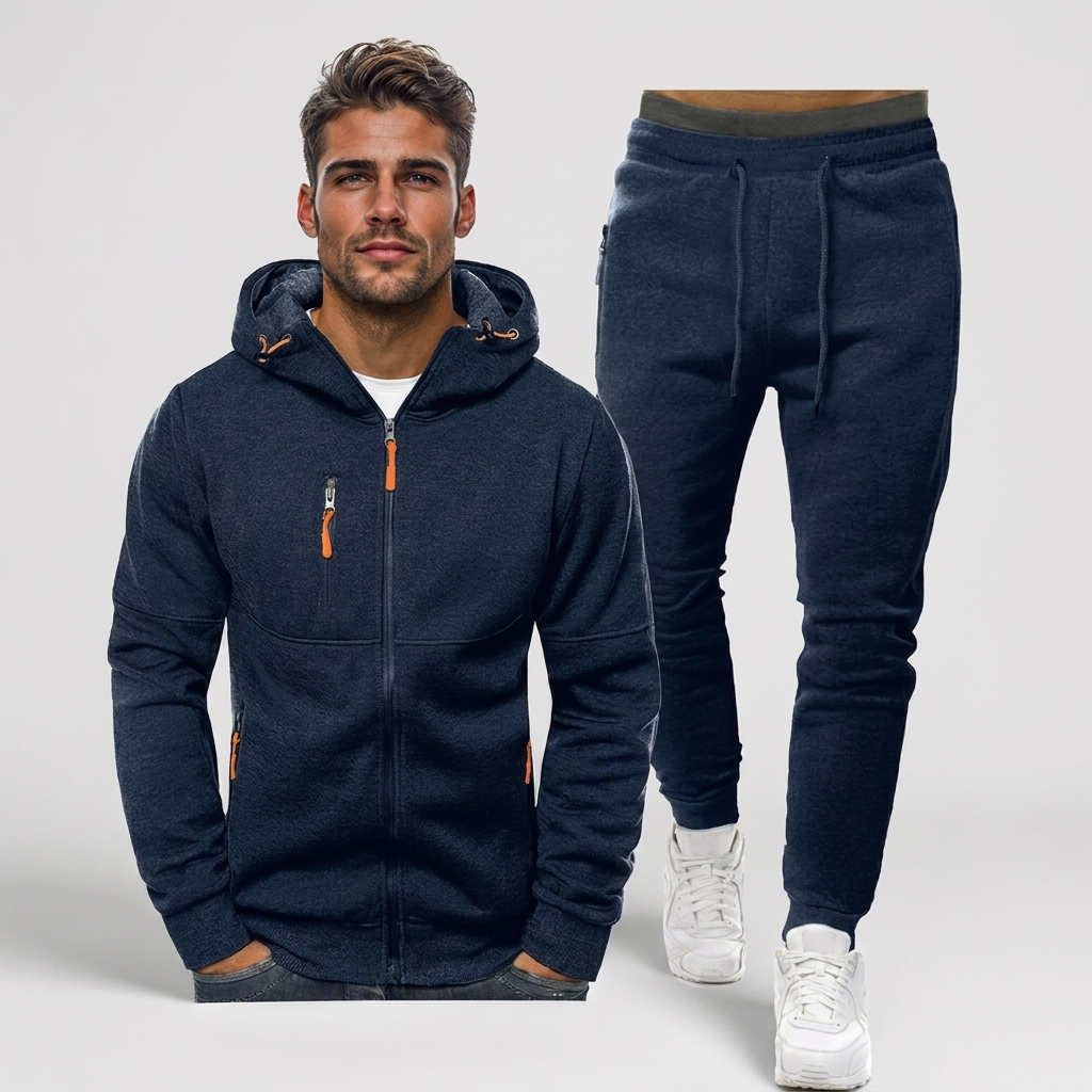 Tracksuit Set Slim Fit Breathable