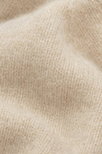 Polo knit set with soft knit pullover and high-waist harem pants, view 9