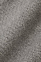 Polo knit set with soft knit pullover and high-waist harem pants, view 19