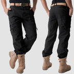 Tactical cargo pants detail