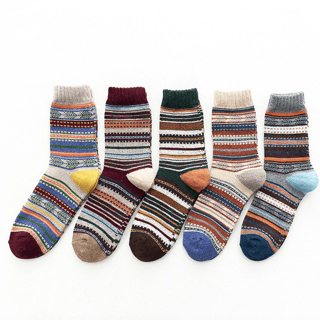 Nordic winter socks set