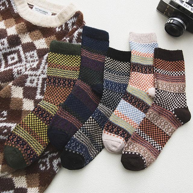 Nordic winter socks lifestyle