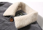 Corduroy jacket detail