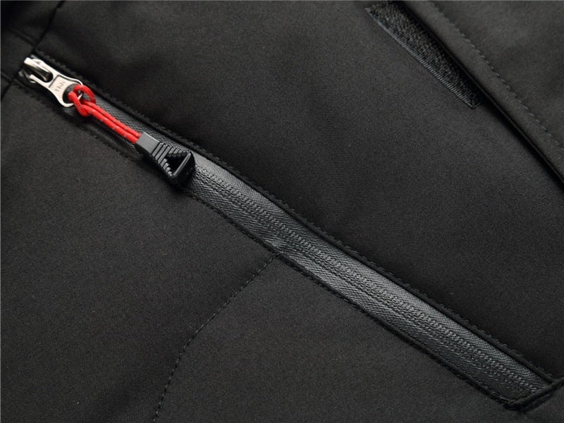 Duck down parka hood detail