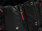 Duck down parka lining detail