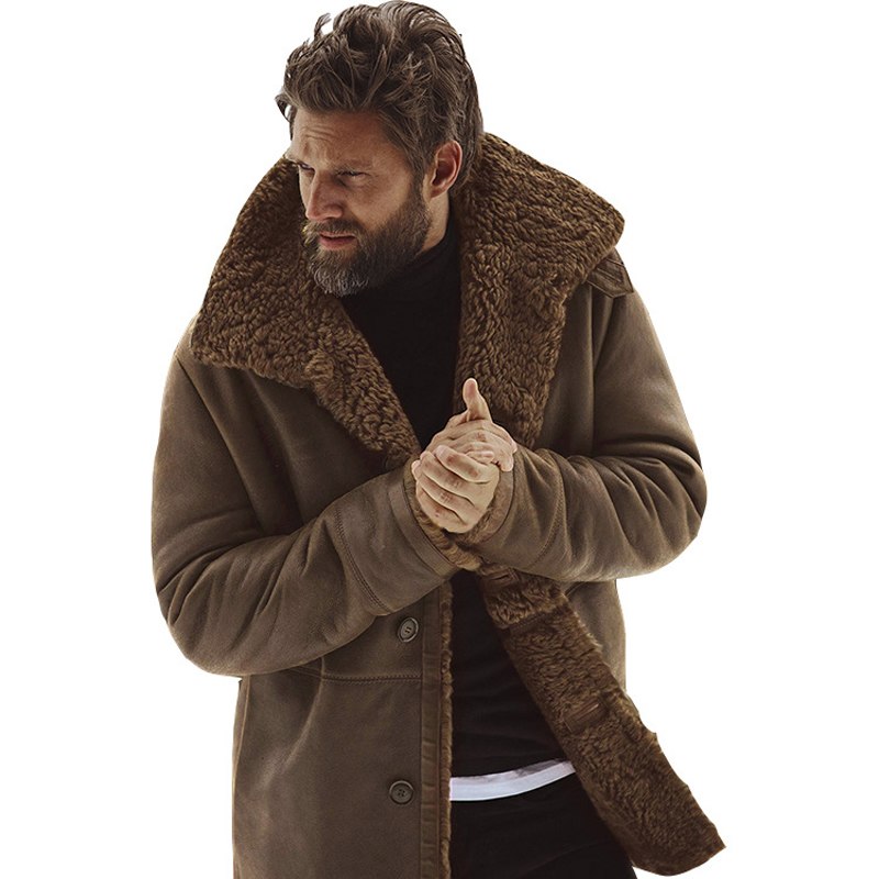 Cotton padded parka detail