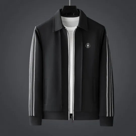 Striped Athletic Tracksuit Set