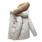Parka jacket padded warm mid-length, gallery view 1