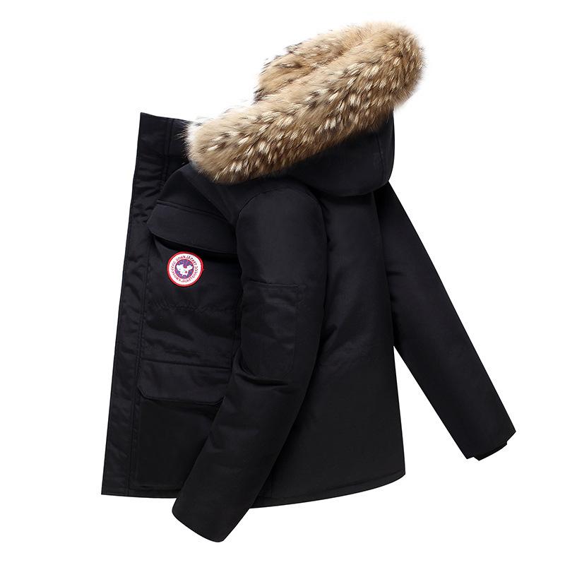 Parka jacket padded warm mid-length, gallery view 2