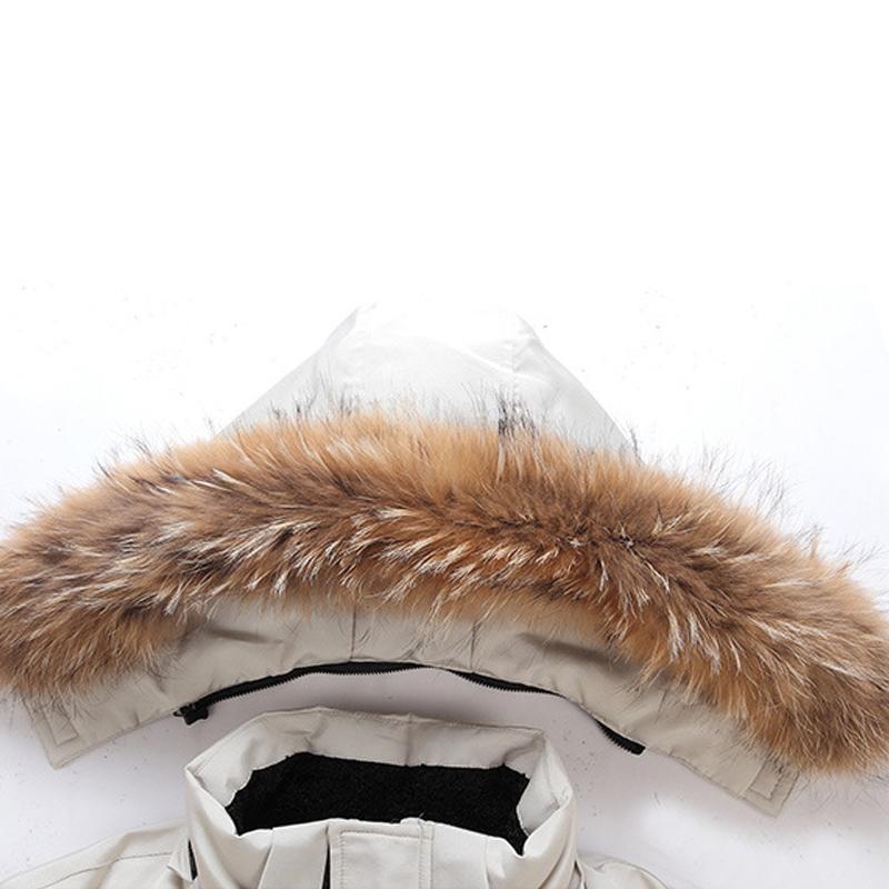 Parka jacket padded warm mid-length, gallery view 5