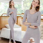 Thermal base-layer set in silver