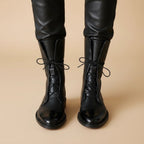 Lace-Up Ankle Boots Combat
