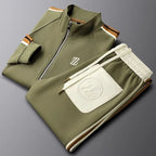 Stretch Zip Tracksuit Set