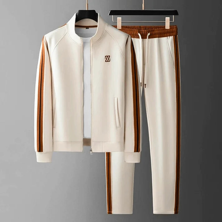 Stretch Zip Tracksuit Set